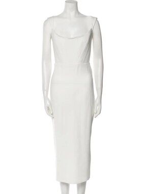 Alex Perry Scoop Neck Dress